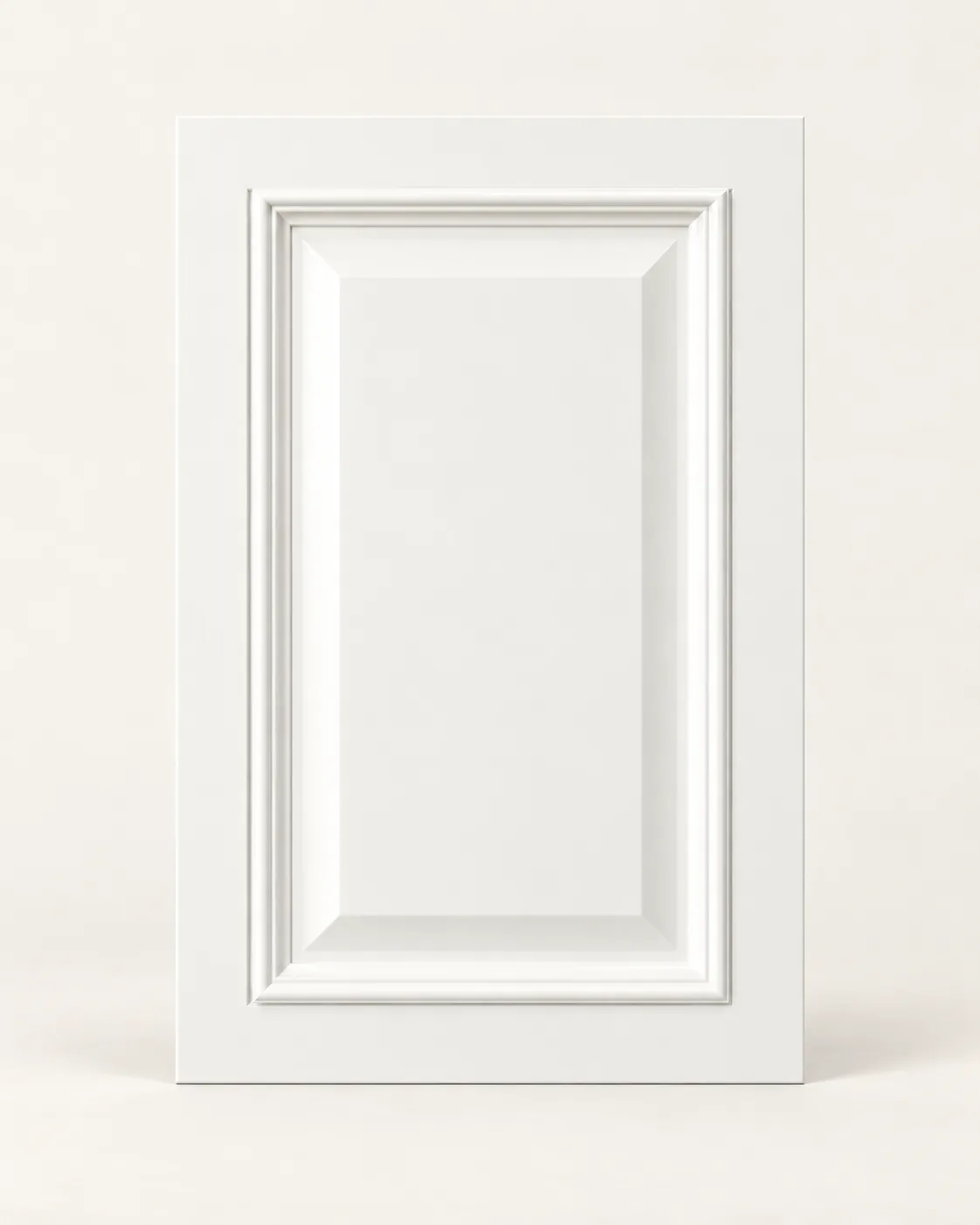 Raised panel cabinet front
