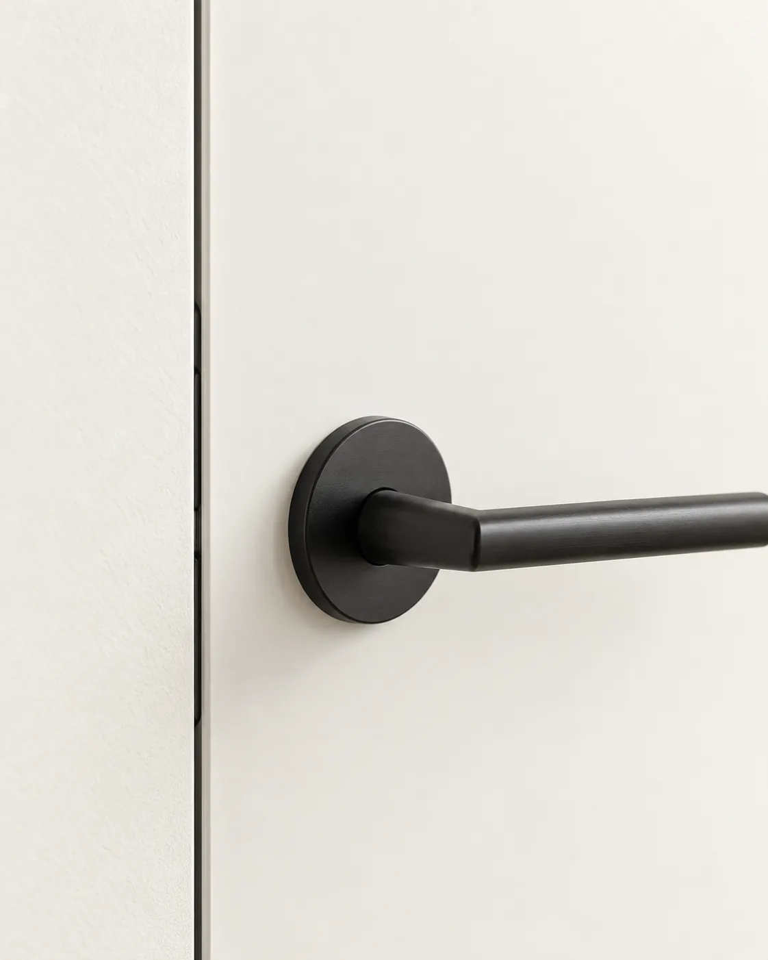 Concealed door, shadow gap, Snowflake White