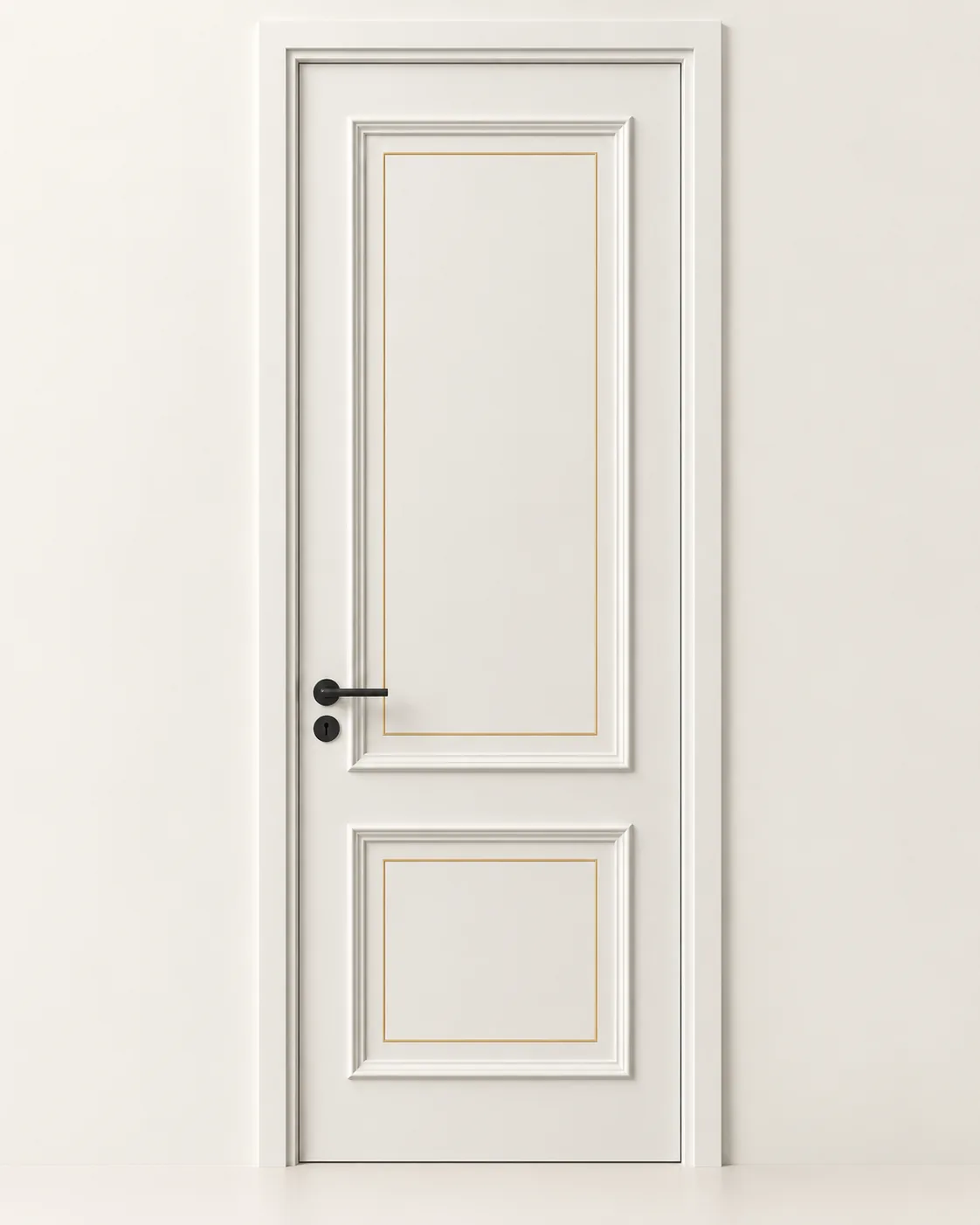 Two panel with inlay