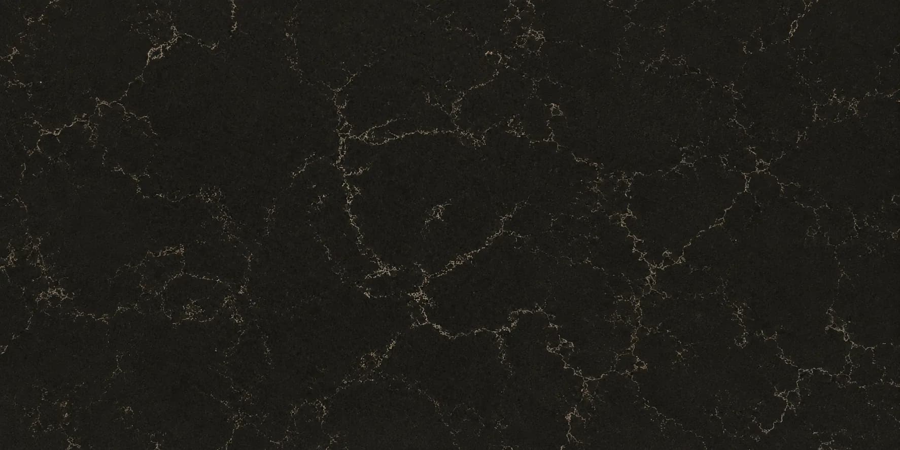 S706 Nero Vein quartz slab, full slab