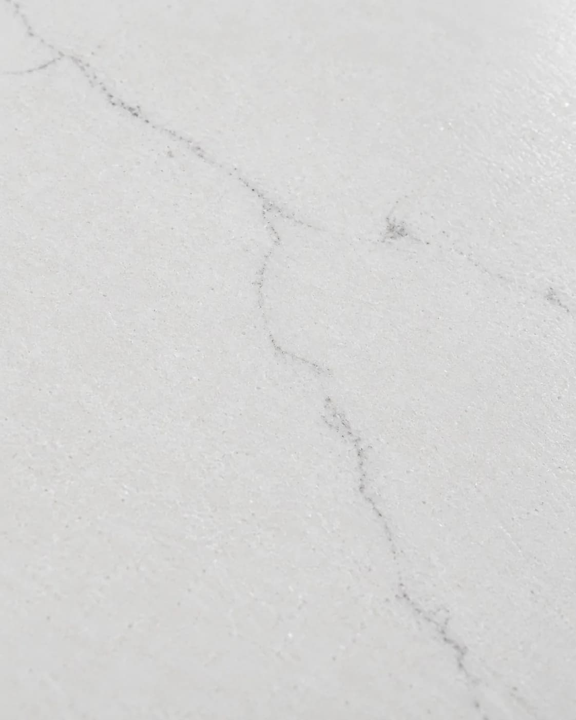 S709 Camus White quartz slab, pattern · up close
