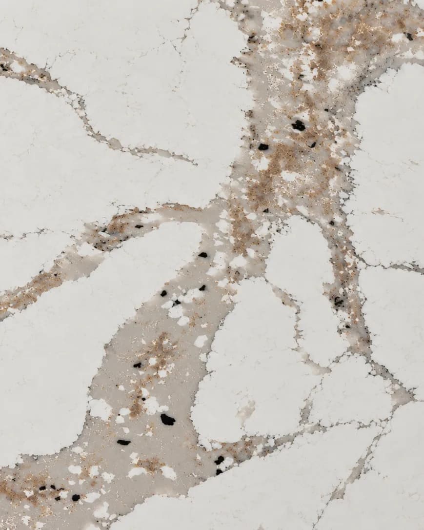 S712 Aletsch Glacier quartz slab, pattern · up close