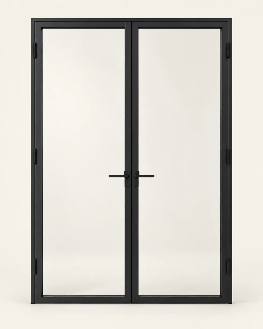 Hinged door · double